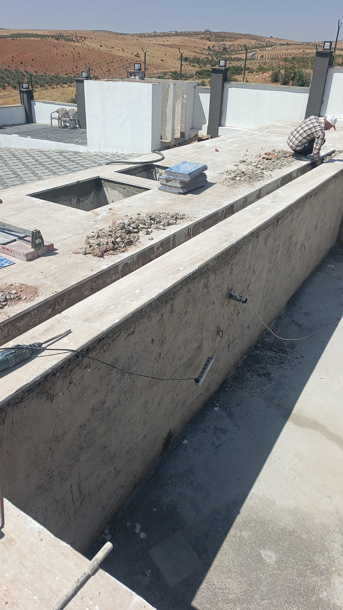 Gaziantep Oğuzeli’nde Tamamlanan 5x11 Metre Havuz Su Yalıtımı ve İzolasyon Projesi
